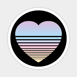 Gradient Heart - Pastels 2 Magnet